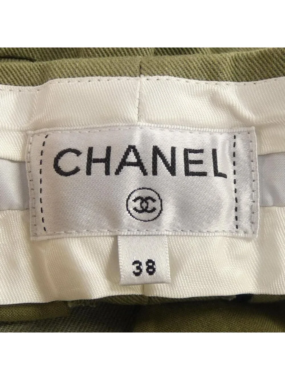 Chanel Shorts Green